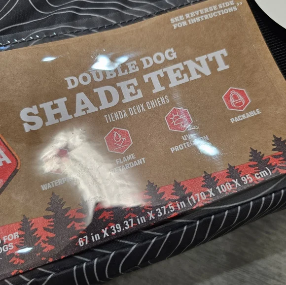 Arcadia Trail™ Outdoor Double Dog Shade Tent - Picture 3 of 7